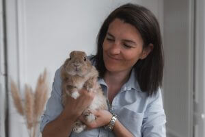 Bertille et son lapin Mousse
