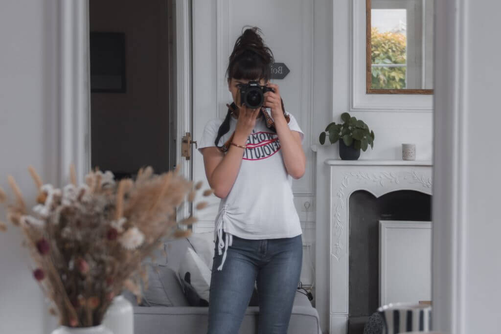 Photographe en train de prendre une photo