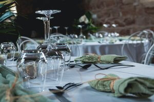 Photo de la table de diner