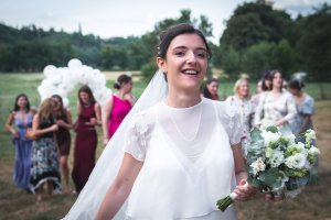 Le lancer de bouquet