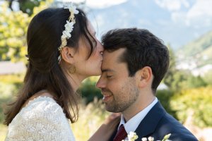 Un baiser sur le front